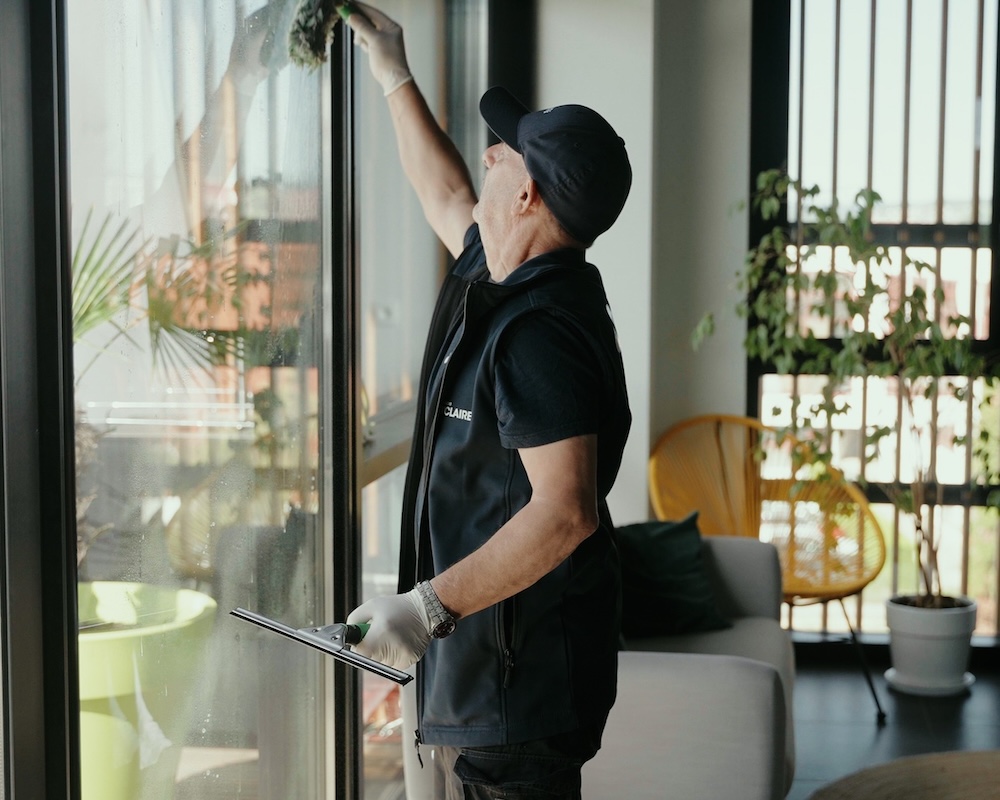 Lavage de vitres professionnel - Groupe O'Claire