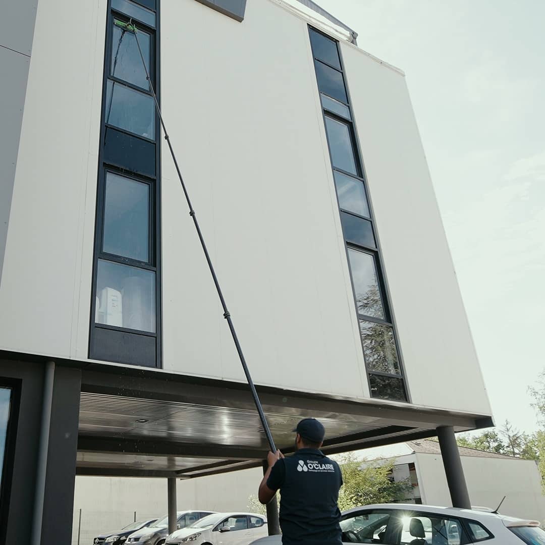 Lavage de vitres - Groupe O'Claire