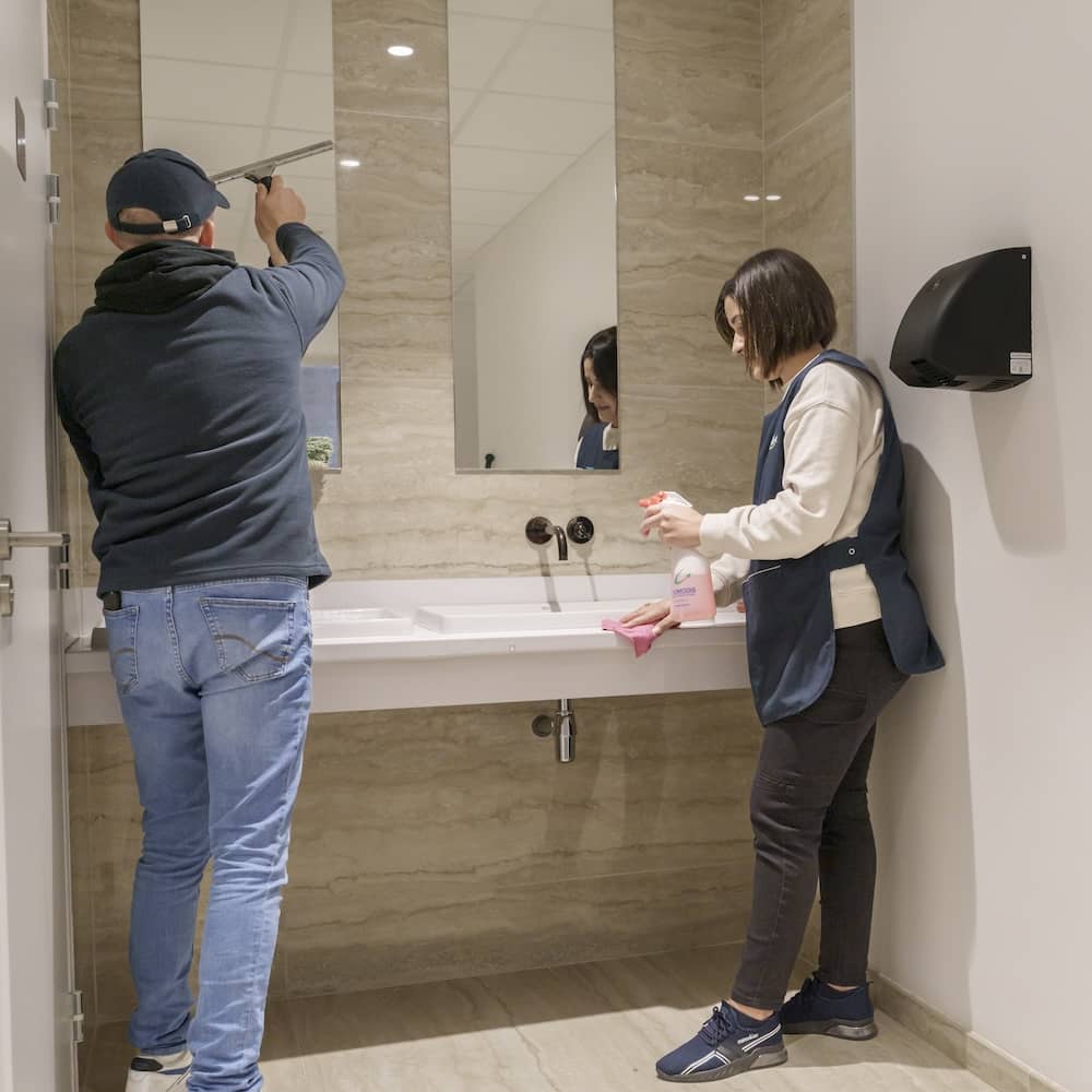 Nettoyage de locaux professionnels